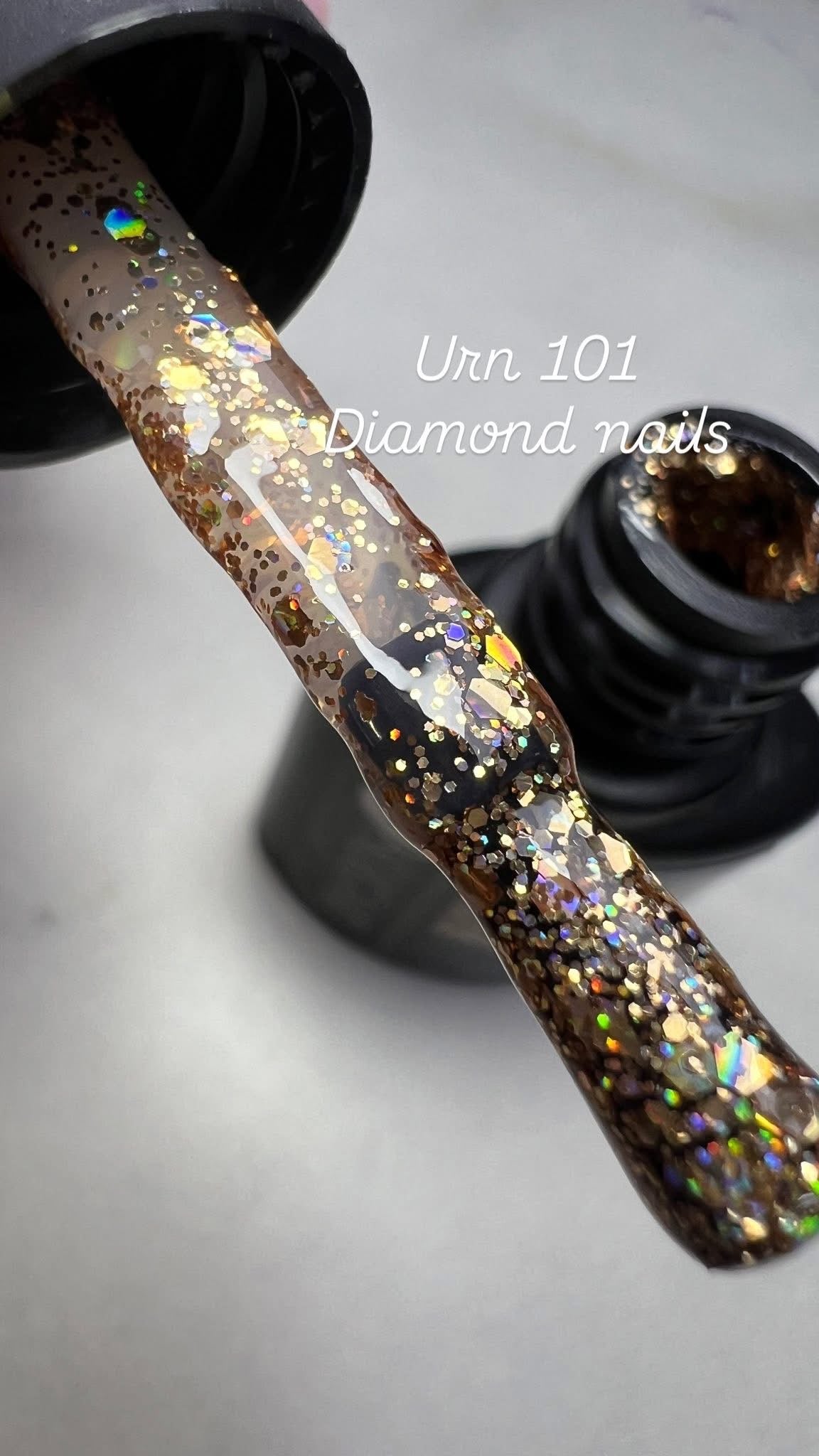 Glitter gel sugar