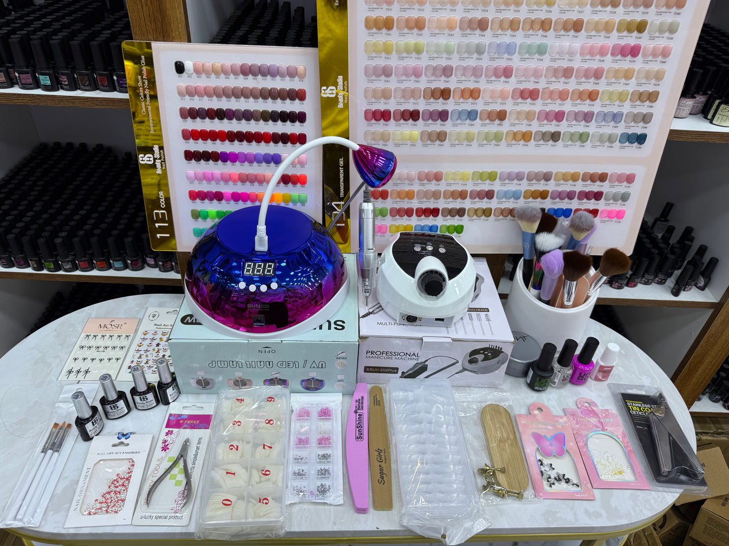 باكدج ستارت الفيك نيلز و الهارد جيل