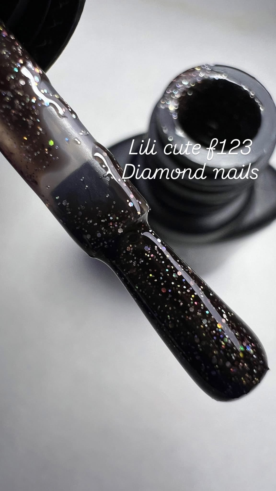 Glitter gel sugar