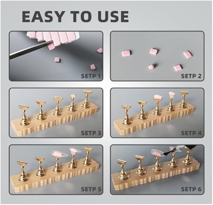 ستاند فيك نيلز / press on nails stand