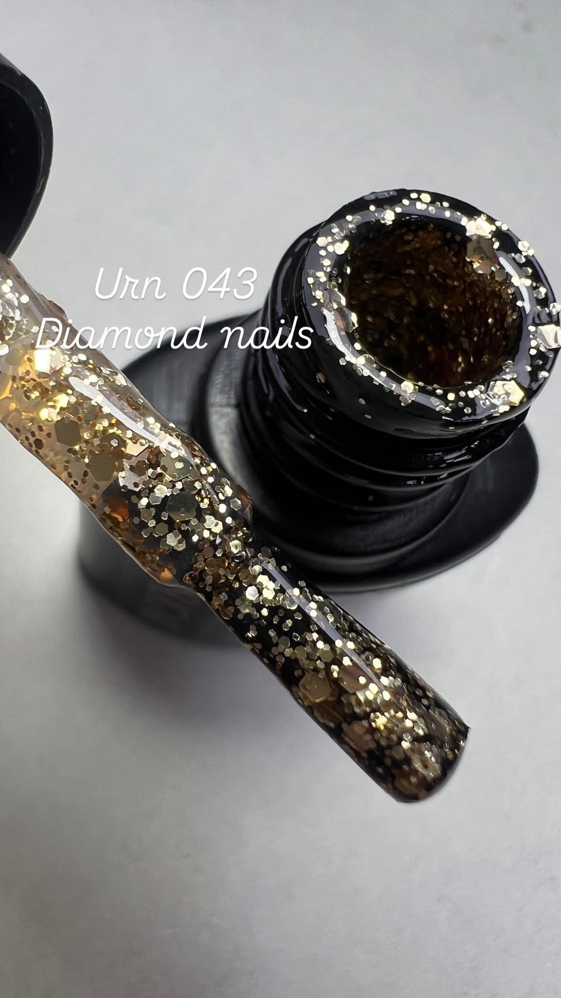 Glitter gel sugar