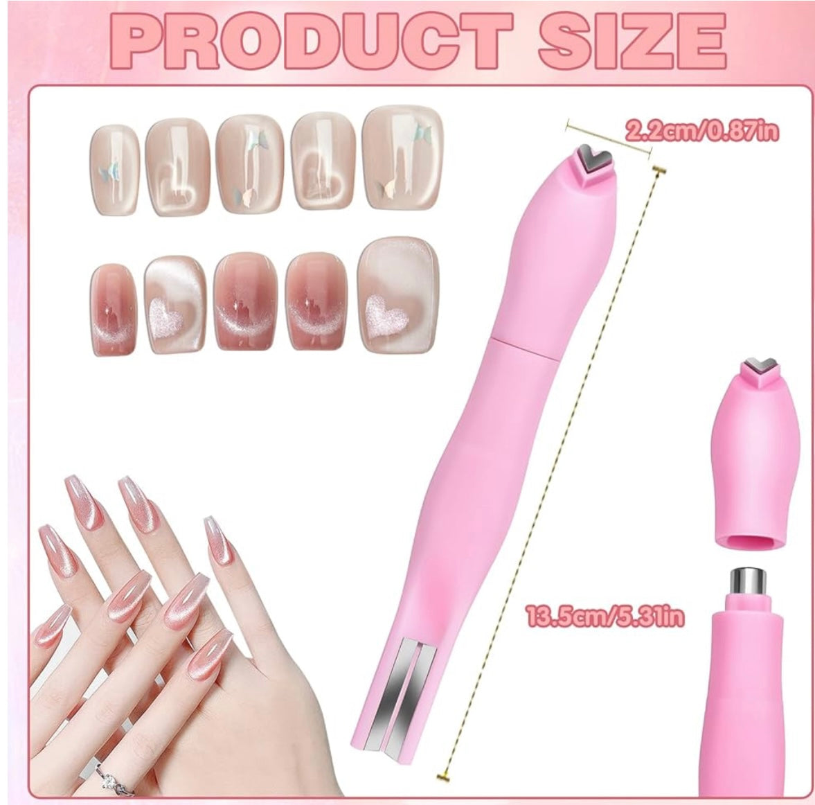 3in1 heart magnetic / مغناطيس قلب