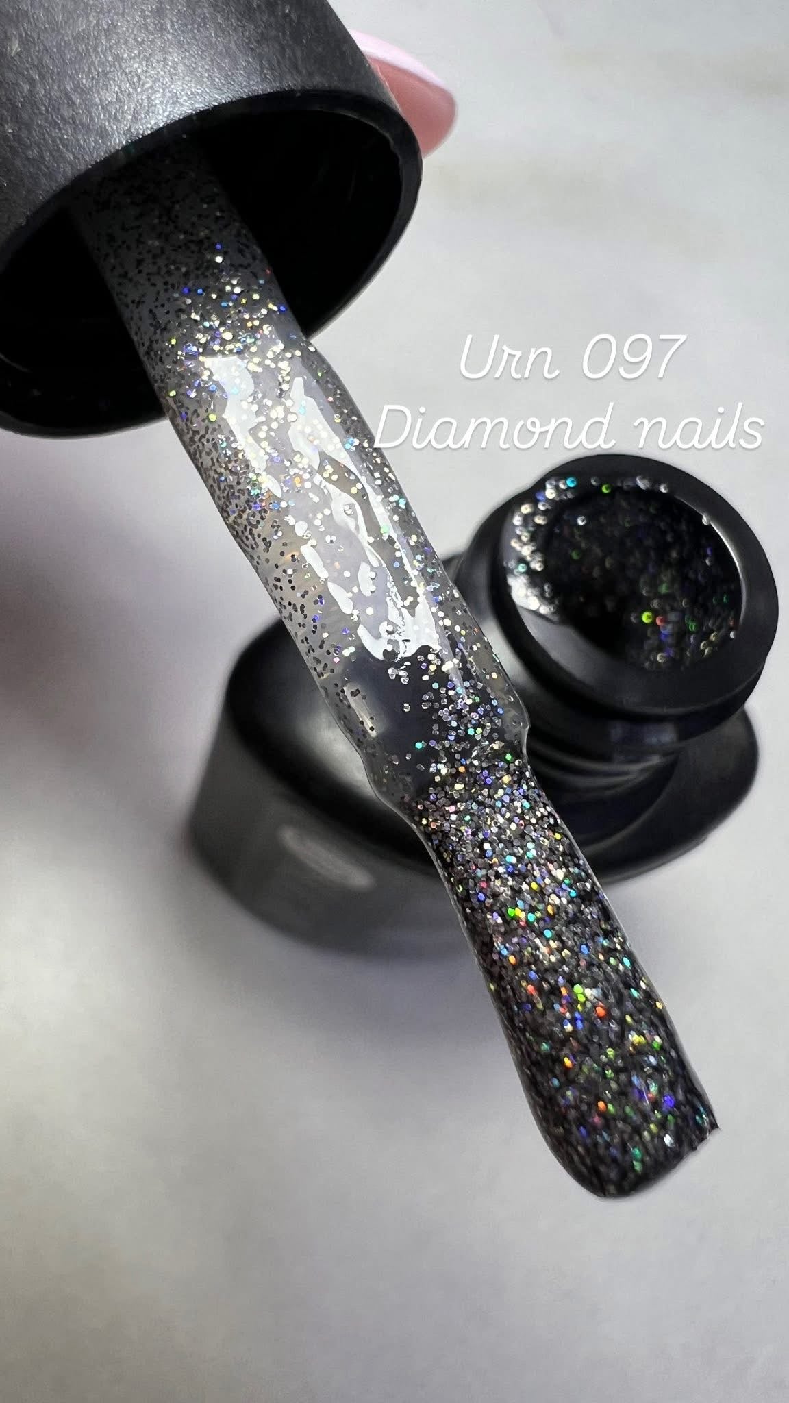 Glitter gel sugar