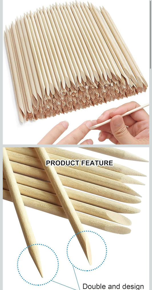 Orange stick for nails / زقاقه خشب
