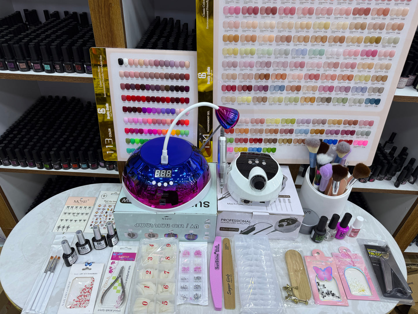 باكدج ستارت الفيك نيلز و الهارد جيل