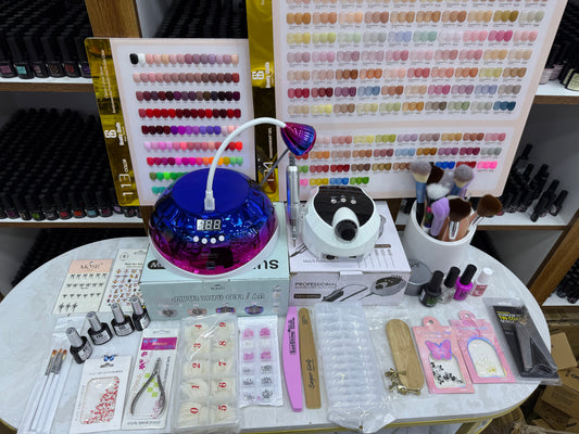 باكدج ستارت الفيك نيلز و الهارد جيل