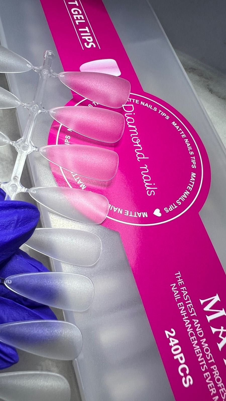 Soft gel nails/صوافر سوفت جيل ٢٤٠ ق