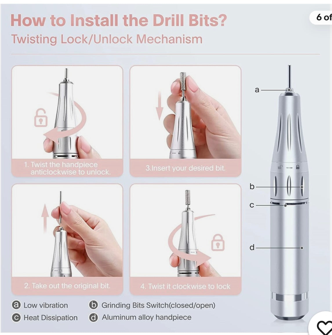 مبرد كوردلس ببطاريه/cordless nail drill