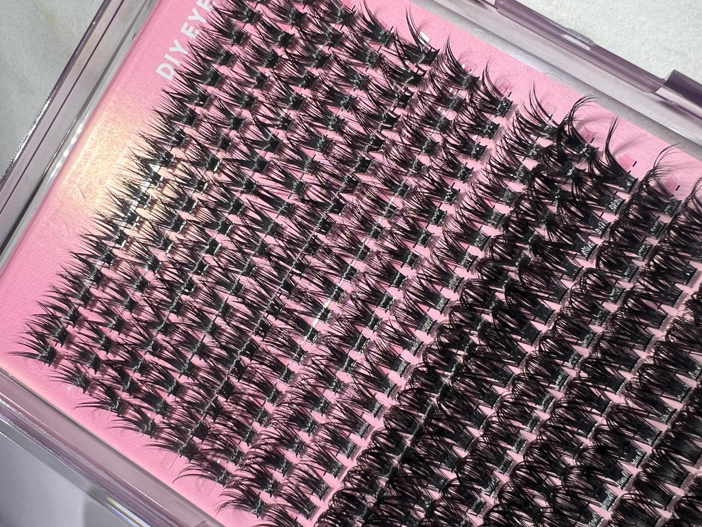 Lashes clusters 1by1 /رموش وان باي وان