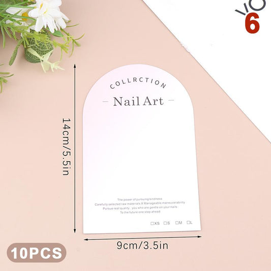 كارت بريس اون نيلز (١٢ق) / press on nails card