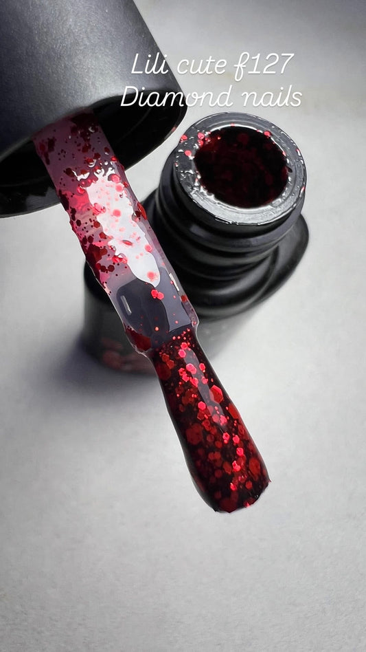 Glitter gel sugar