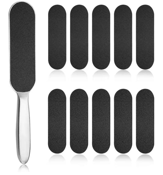 غيار قدم معدن+١٠ وش صنفره