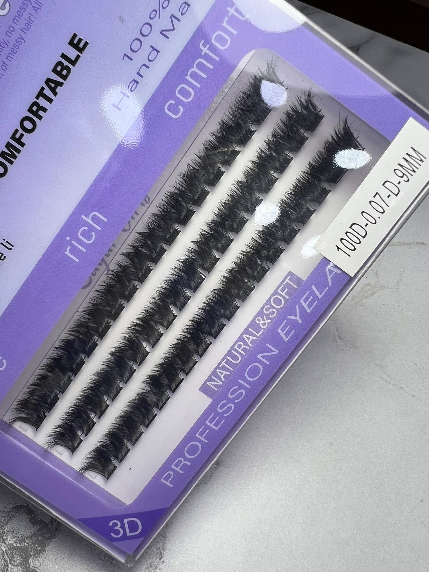 3D lashes 100DD