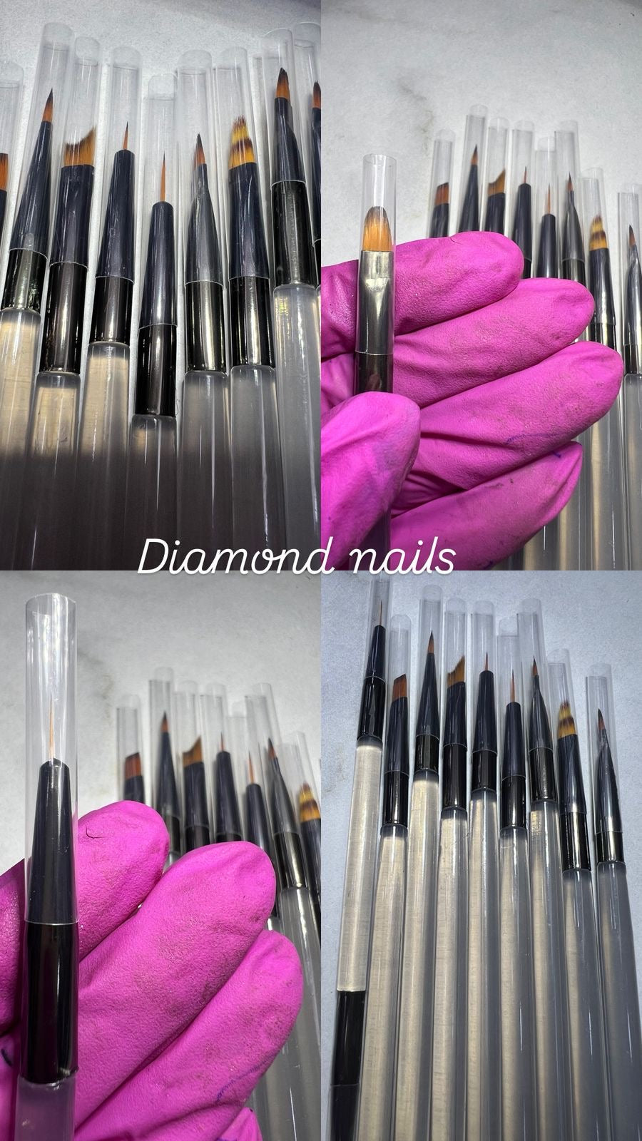 Nail art brush set / طقم فرش متعدد الاستخدامات