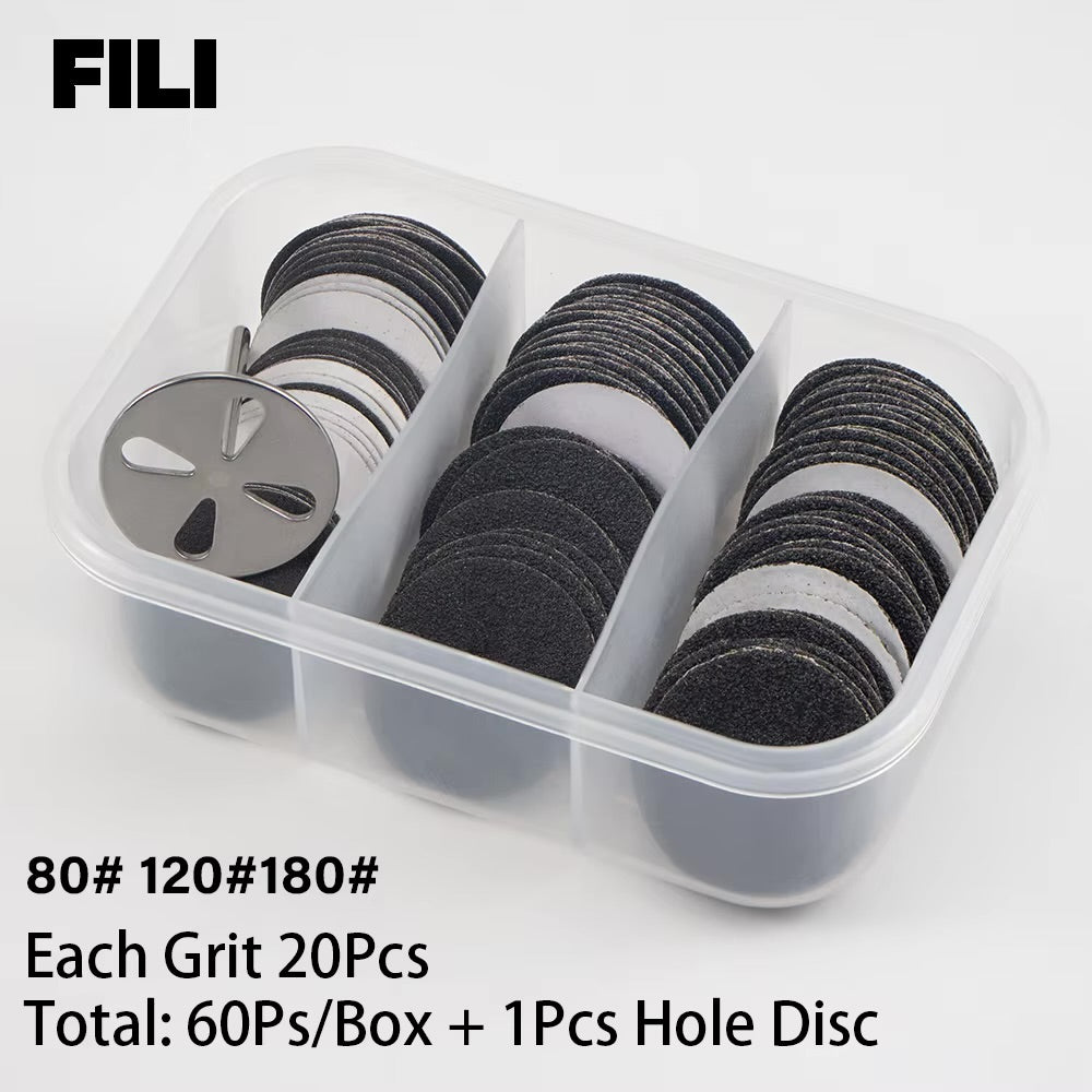 Pedicure disk with files/سلاح بدكير لجلد القدم مع صنفره