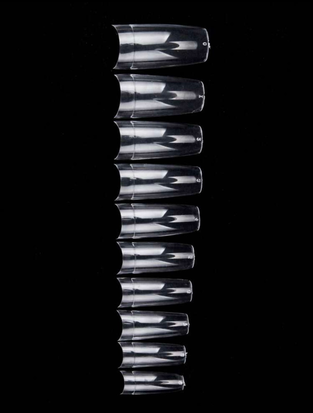 Nail Capsules 500Pcs/Box علبه تيب هارد جيل ٥٠٠ ق