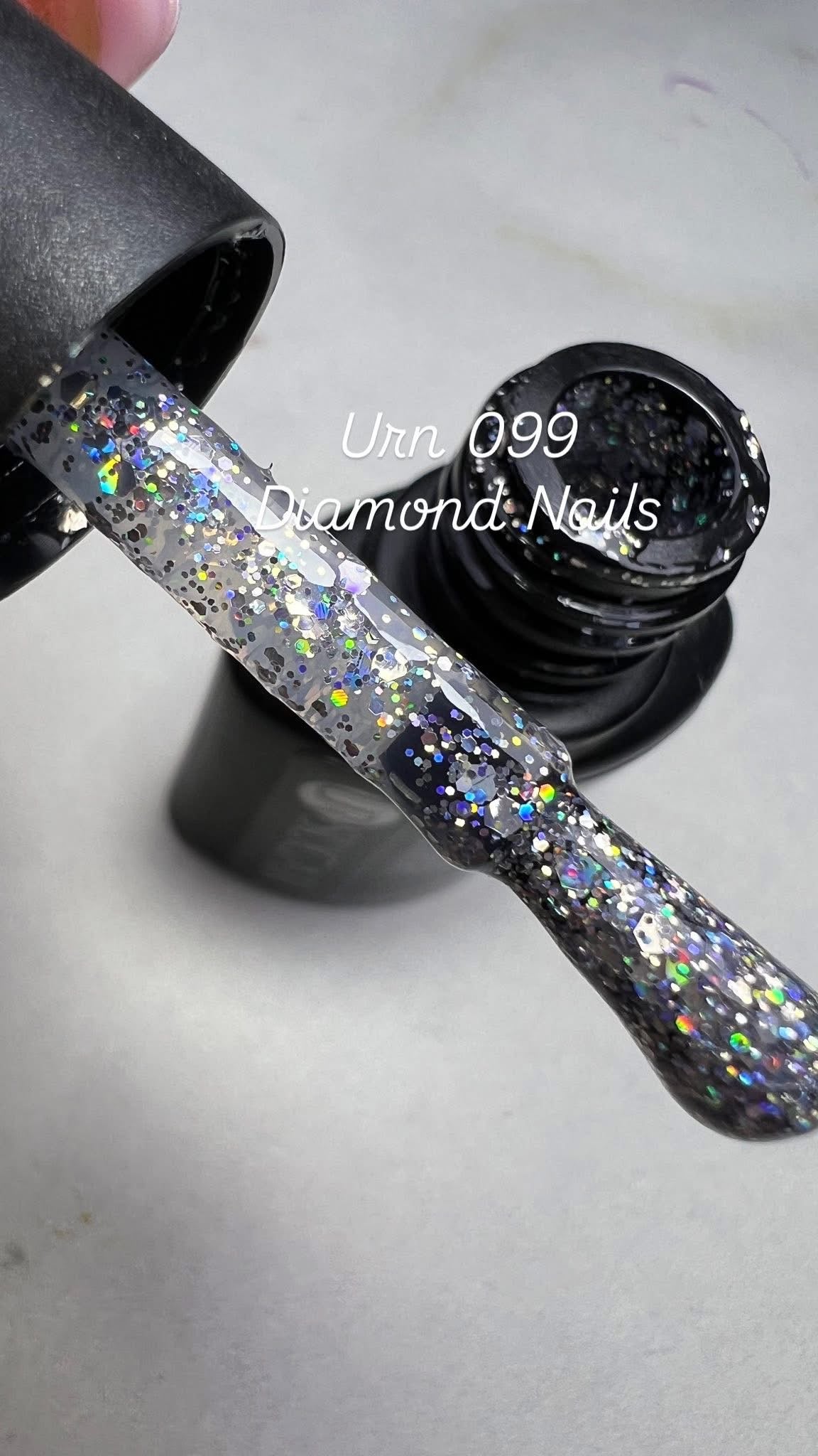 Glitter gel sugar