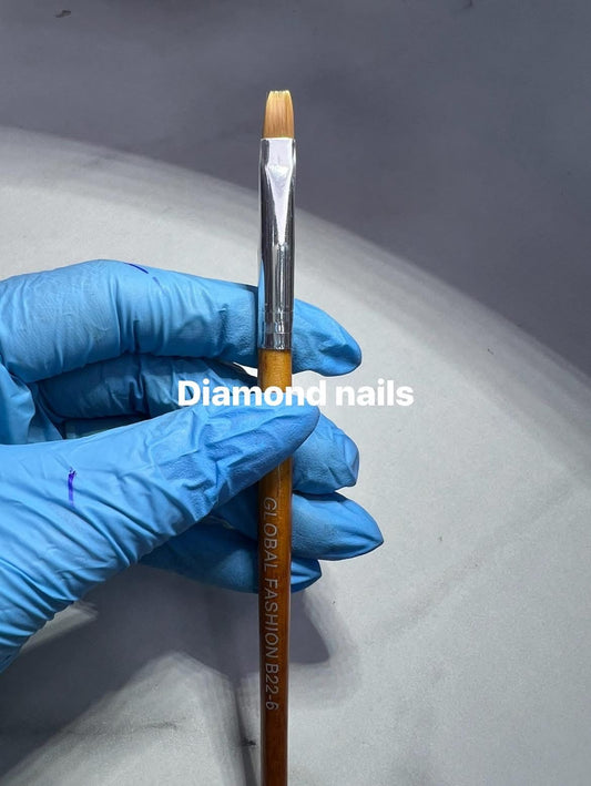 Global fashion Hard gel brush/فرشه جلوبال فاشون للجيل