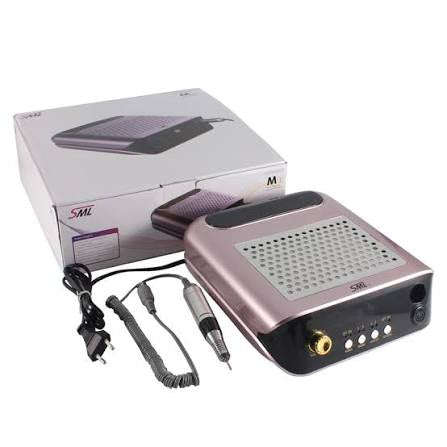 Sml nail drill with dust collector  / مبرد س م ل بشفاط 45000rm