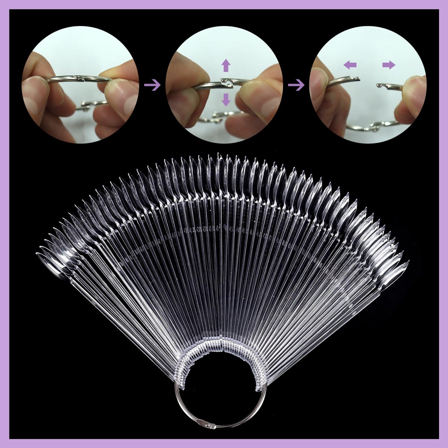 Tester for gel colors 50pcs