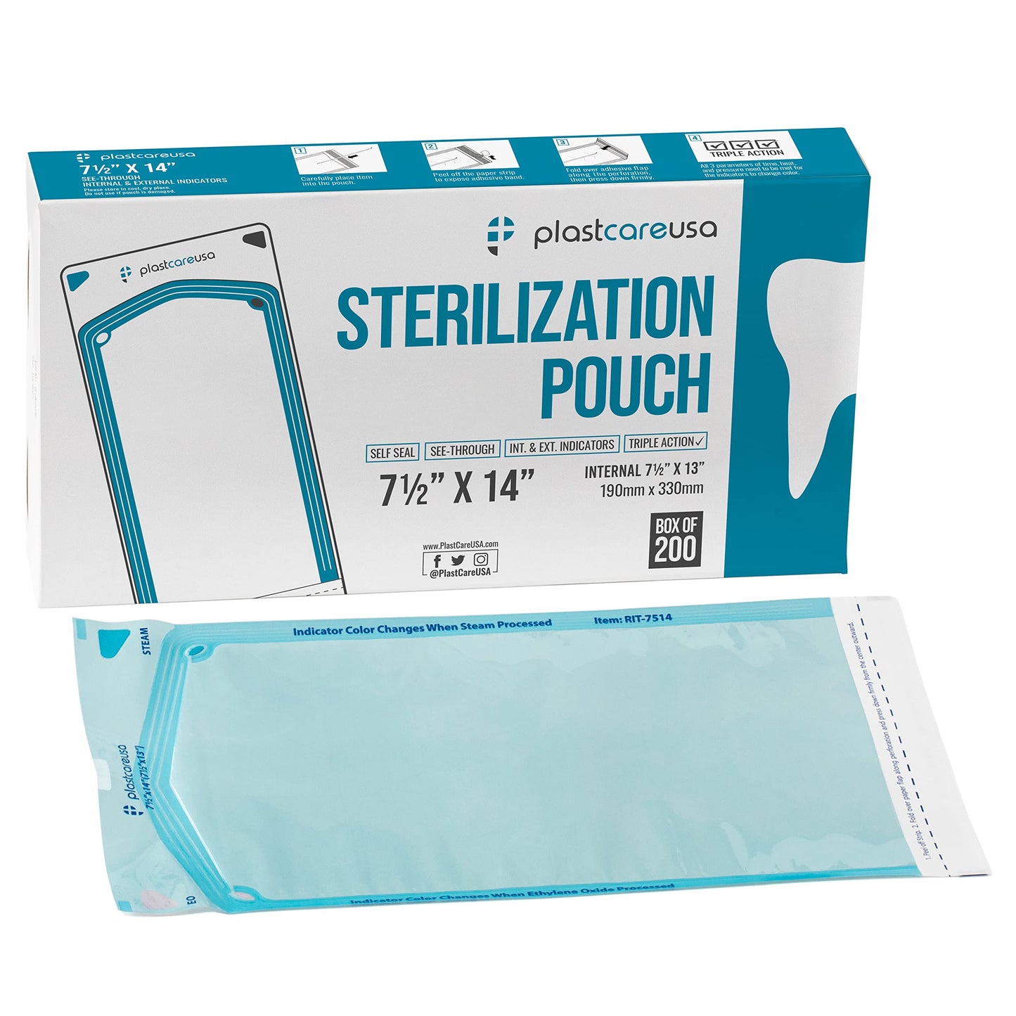 Sterilizing pouches