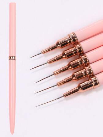 5in1 nail art brush/فرش شي ان