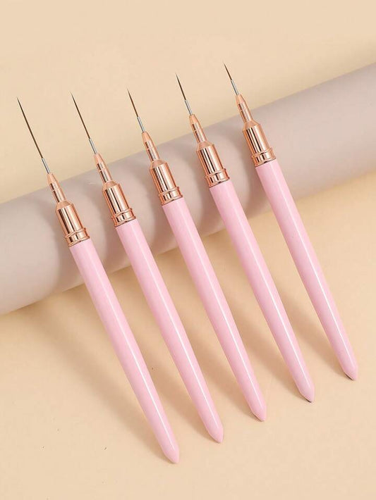 5in1 nail art brush/فرش شي ان
